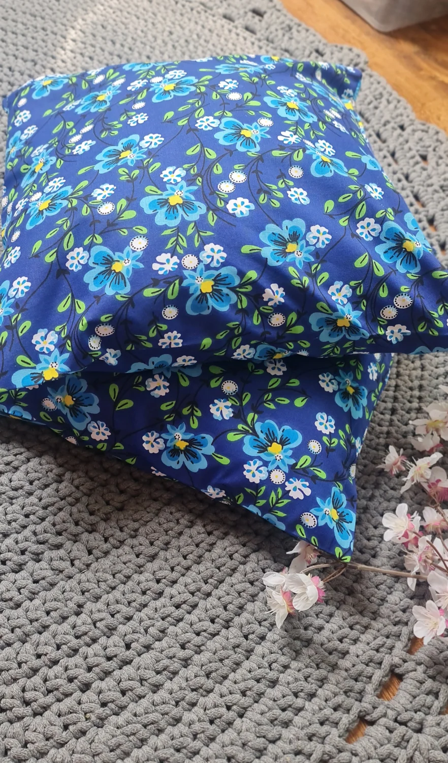 Poduszka z łuską gryki 40x40cm