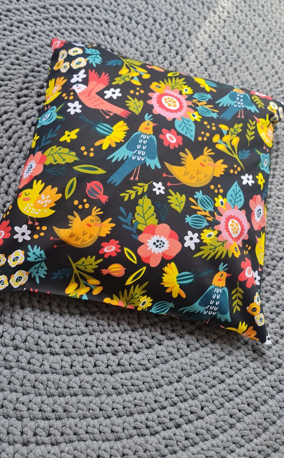 Poduszka z łuską gryki 40x40cm