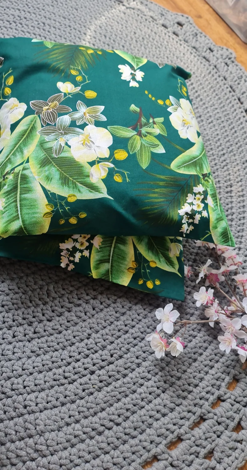 Poduszka z łuską gryki 40x40cm