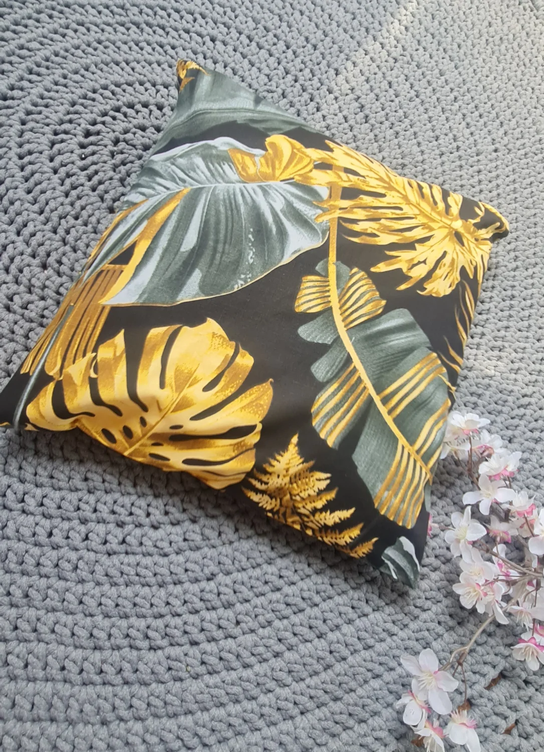 Poduszka z łuską gryki 40x40cm