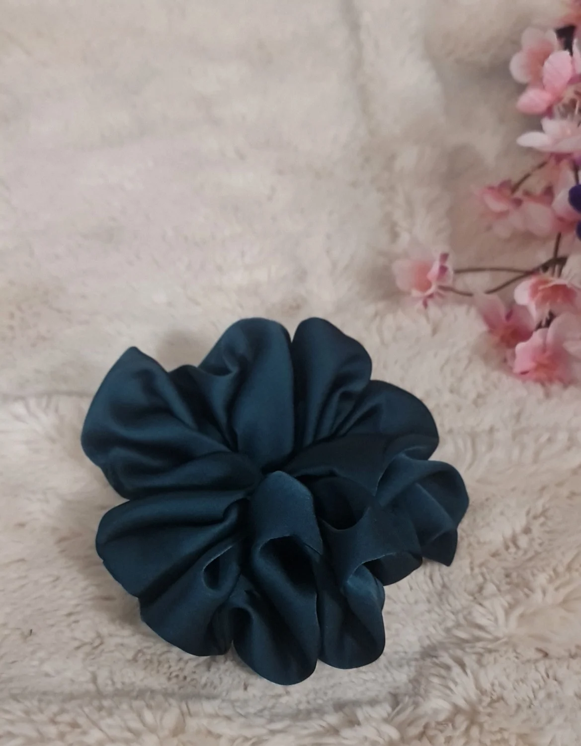 Scrunchie z dodatkiem jedwabiu standard