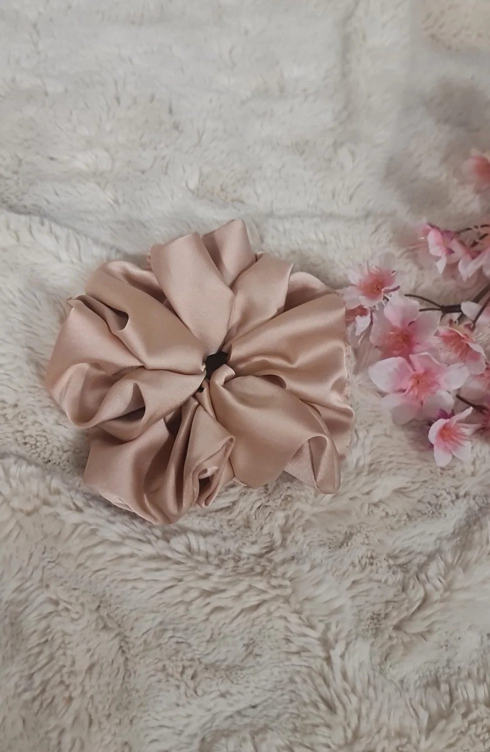 Scrunchie z dodatkiem jedwabiu standard